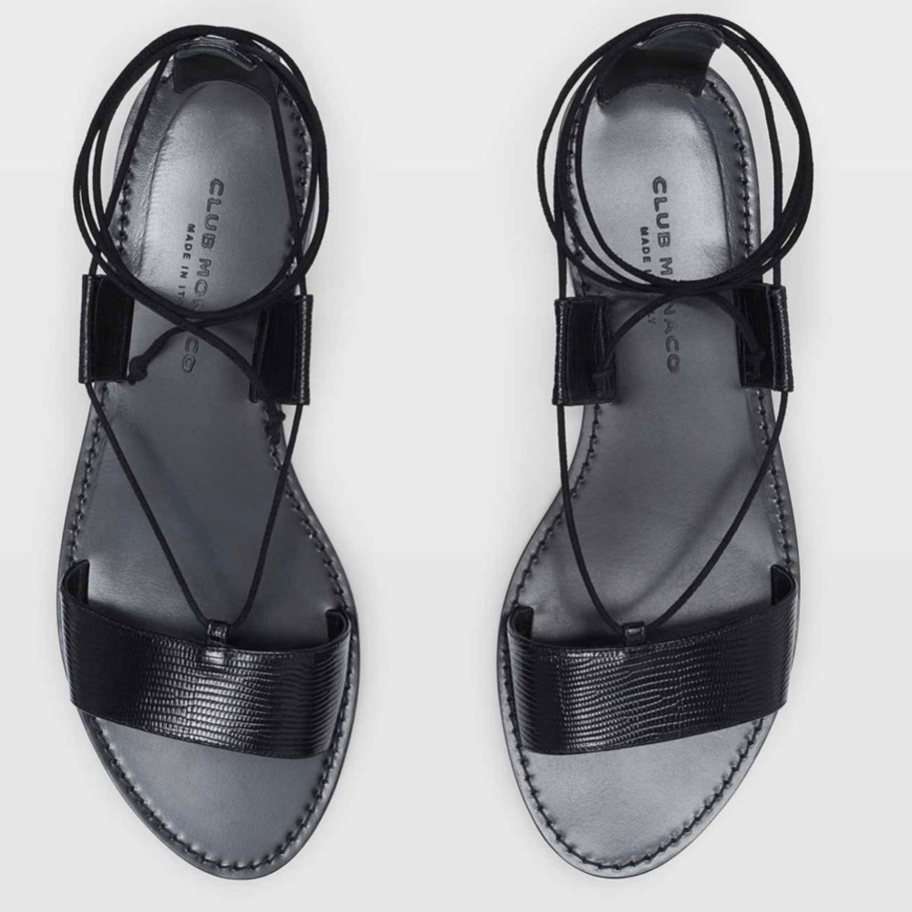 NWOT- Club Monaco Grecian-inspired Sandals